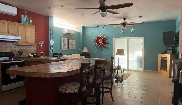 Loreto Shores 2 bdrm 1bath 1st floor apartment.
