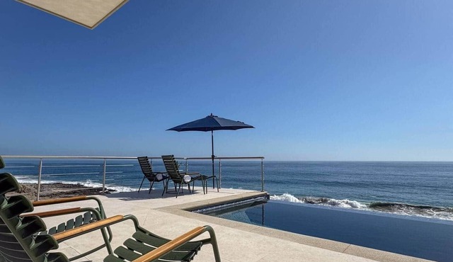 Luxe Oceanfront Casita Pool Spa Secluded Beach