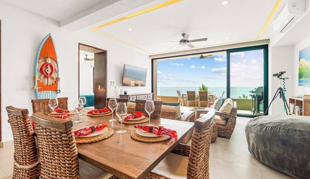 Luxury 5 Bedroom Penthouse on the Beach in San Pancho
