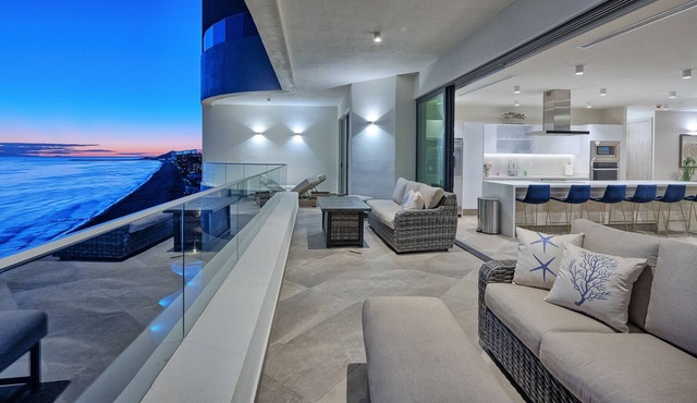 LUXURY NEW OCEANFRONT CONDO- Las Palomas PH 3, 5BR/BA, 4485 Total SF , Sleeps 12