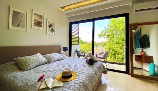 Luxury & Peace/Infinity Pool/Gym/Parking/5MinBeach