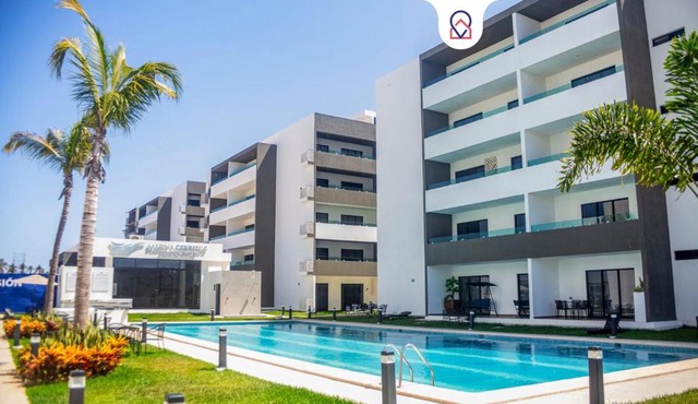 Marina Cerritos Loft Wave Pool and Amenities