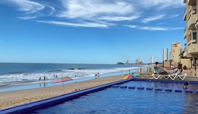 Marina Sol Condo Resort property directly on the Ocean with 2 Pools