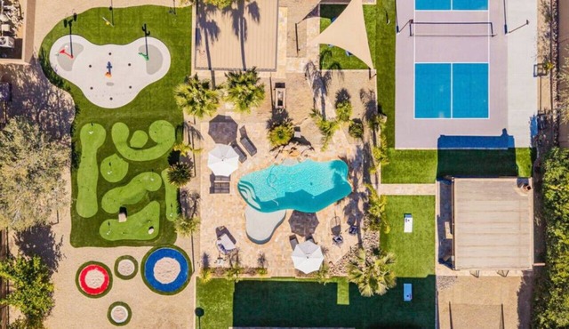 Massive Estate, Pickle Ball, Splash Pad, Mini Golf