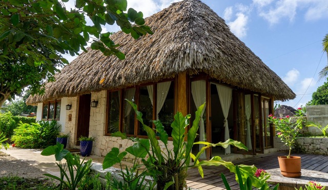 Mayan luxury house in Bacalar Center/with garden