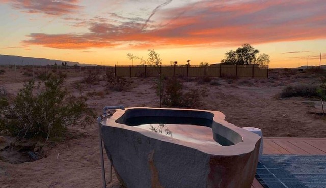 Mesquite Cabin Studio w/Private Hot Springs Tub