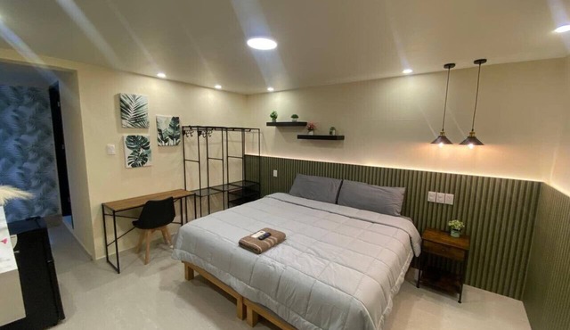 Mini Hotel Chetumal - Room 4 - King Size Bed