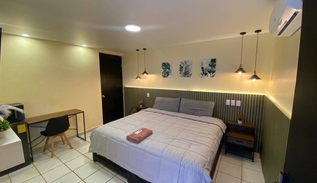 Mini Hotel Chetumal - Room 3 - King Bed