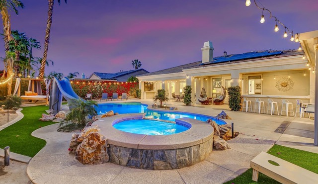 Mirage: Pool, Spa, Slide, and Game Room!