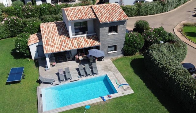 Modern 4 STAR villa with swimming pool, Saint Cyprien Porto-Vecchio