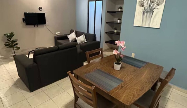 Modern and spacious suite : fast WiFi + private parking