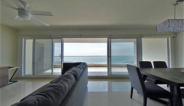 Modern Ocean View Condo with Private Beach