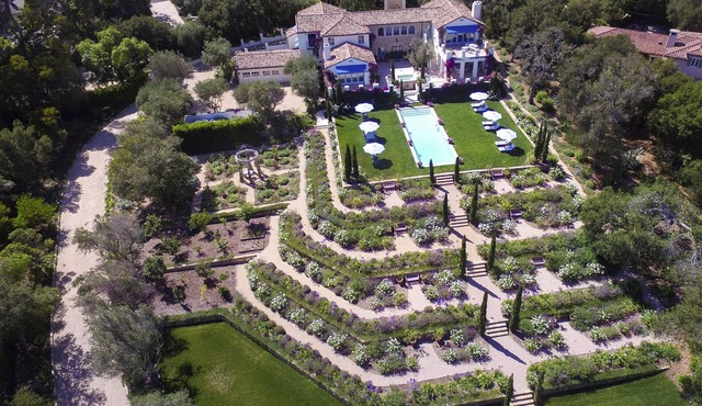 Montecito - A European-Inspired Villa with Hollywood History.
