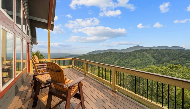 Mountain home-exquisite views-Deerwood Retreat in Seven Devils