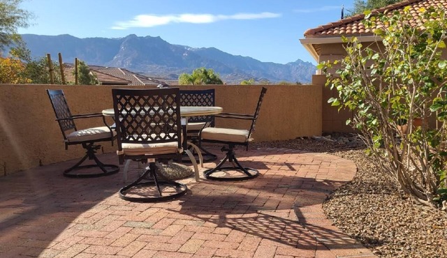 Mountain Views from Front and Back Patios