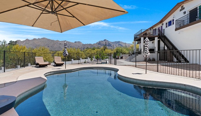 Nestled in the beautiful desert of Tucson, this home will take your breath away.