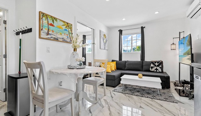 Newly Rebuilt Modern Guest House with Rain Shower & AC & Full Amenities