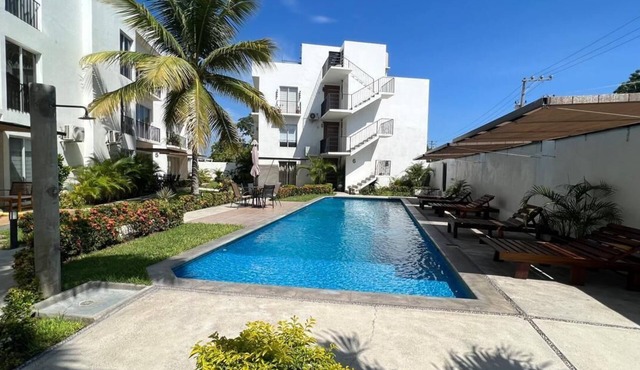 Nice Apartment Near the Beach Wifi, A/c, Floor Level