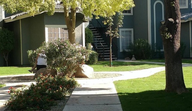 Nice, comfortable, quiet, ground floor condo. UNIT #123 on Kyrene Rd.