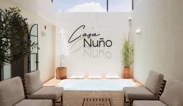 Oasis with Swimming Pool in the Heart of Oaxaca