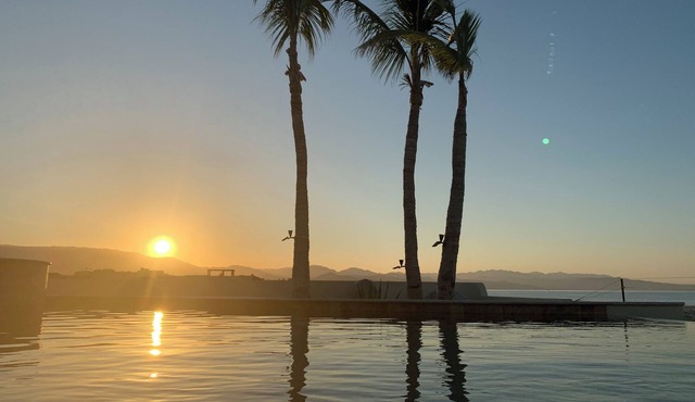 Ocean Front Villa in peaceful La Ribera Sleeps 8