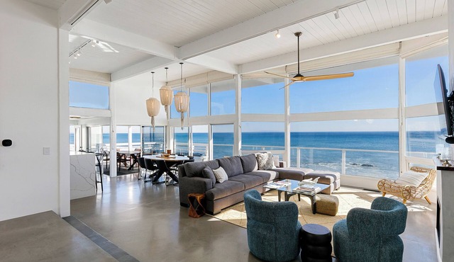 Oceanfront w/Heated Pool & Hot Tub, Parking, AC, Private Beach Access