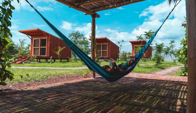 Off-Grid Farm, 6 Cabins + 1 Adobe House + Pool + In-Ground Firepit!