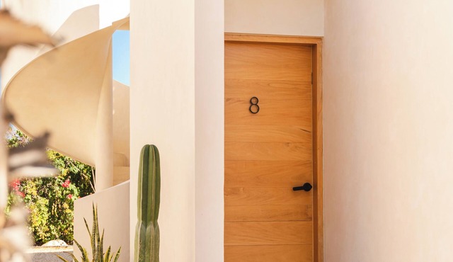 Ola de Luna, Charming bungalow in El Pescadero with AC, Pool and yoga deck.