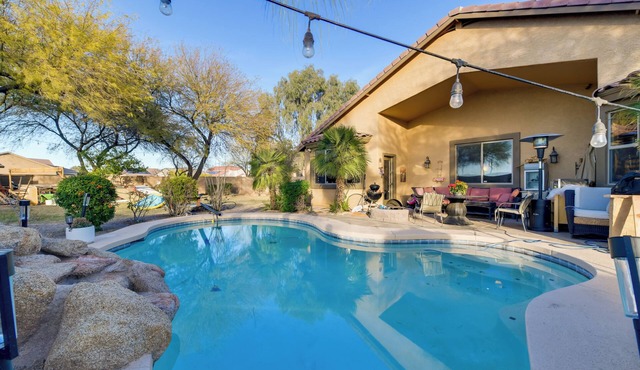 Outdoor Oasis w/Private Pool! Casa Grande Escape