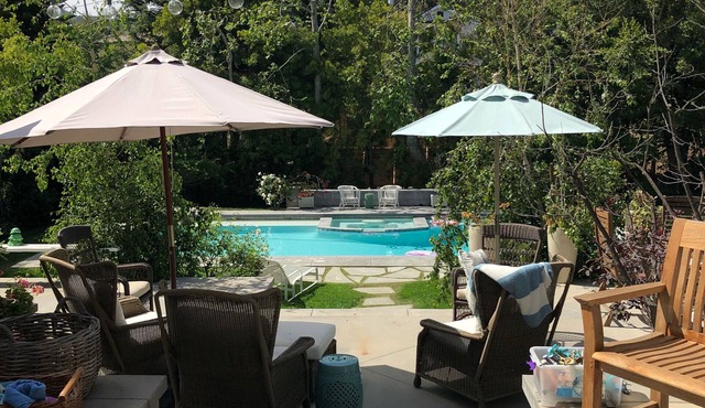 Pacific Palisades gated private 1/2 acre luxury family home. Close to beaches.