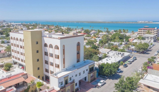 PalmyraLaPaz is a 2-bed OceanView Condo in Col Esterito, 3 blocks to the Malecon
