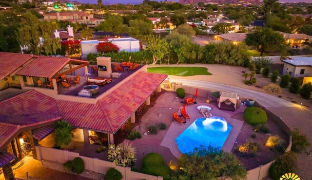 Paradise Vall Mountainside Mansion+Pickleball+Golf