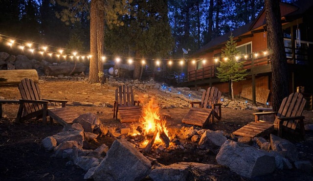 Peaceful Sequoia Forest Cabin