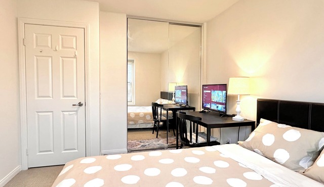 Polka Dot Cozy Retreat，Quiet, Clean & Comfortable Stay