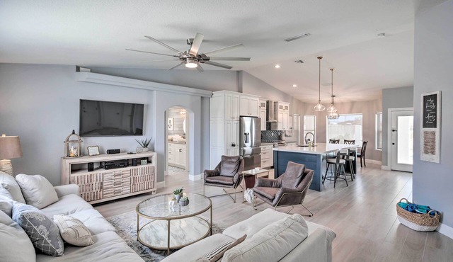 Pool, Patio & Lake Views: Lake Havasu City Home!