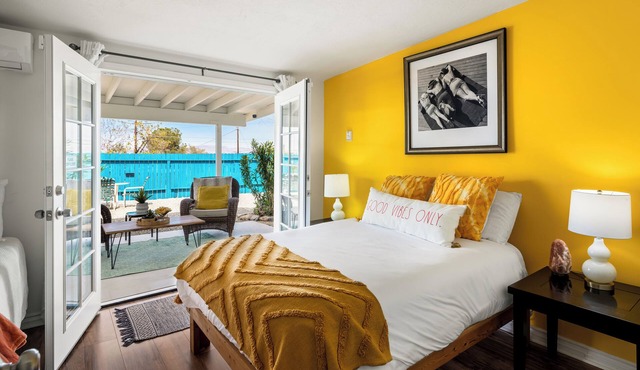 Pool + Spa + Stargazing: Stylish Mid-Century Home Near Joshua Tree National Park