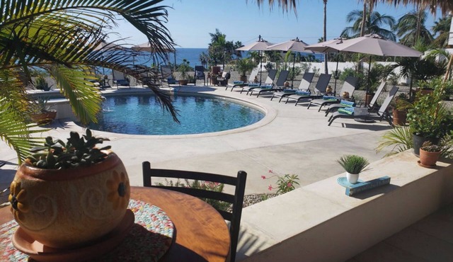 Poseidons Cove Private Home Pool Hot tub, outdoor kitchen and bar, Los Cabo
