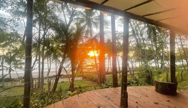 Private Beachfront Beach Hut