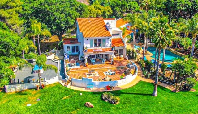 Private Compound Malibu Retreat Salt Pool Yoga