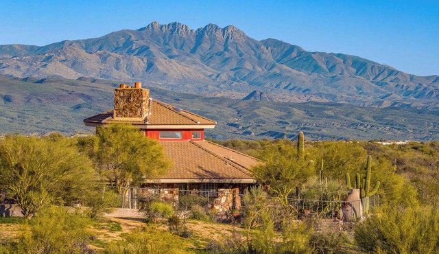 Private Scottsdale Oasis on 10 Acres! Mtn Views