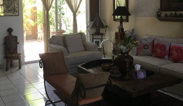 Private, Secure House in the Heart of the Village.