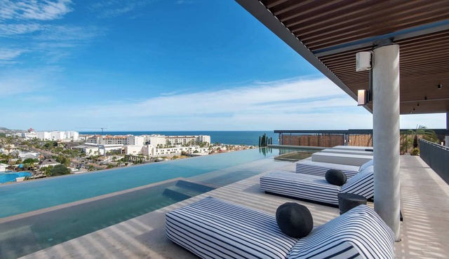 Punto Nima: Apt with ocean view and pool
