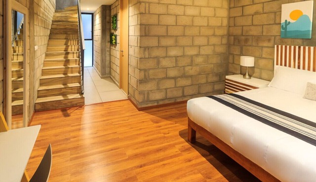 Relaxing Private Loft w/Gym & Coworking | 1 BD | Tribu Colón