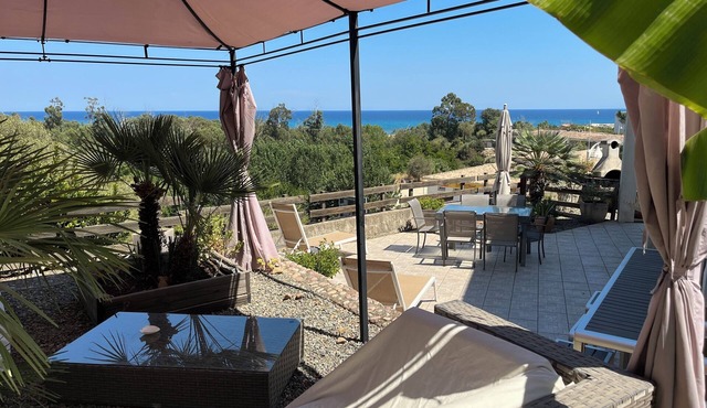 Rez de Villa vue mer