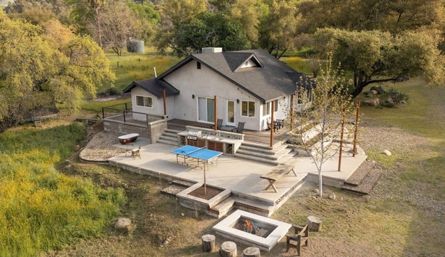 Riverfront Haven on 2.5 acres in Three Rivers