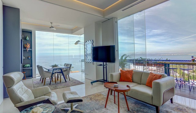 Romantic❤Zone Penthouse⚡Ocean Views⛱Best Rooftop