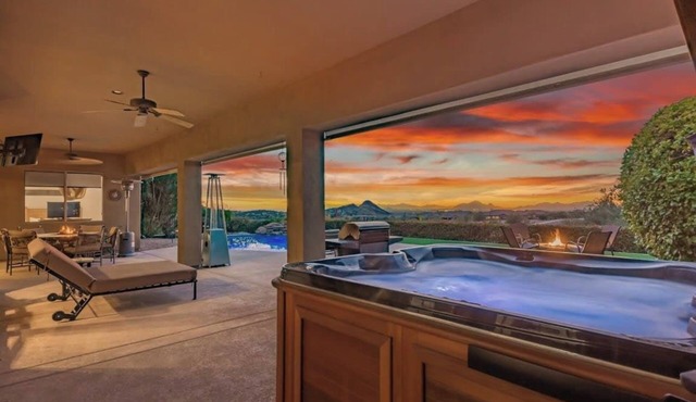 Scottsdale Sunset Retreat | Patio, Spa & Views