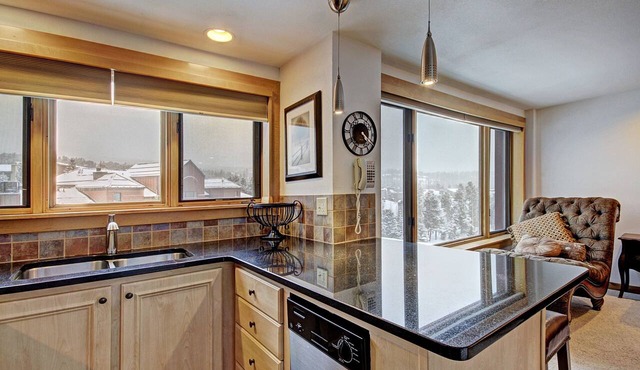 Ski-in/ski-out Studio W/snowy Alpine Views - Walk To Main St Studio Bedroom Condo by RedAwning