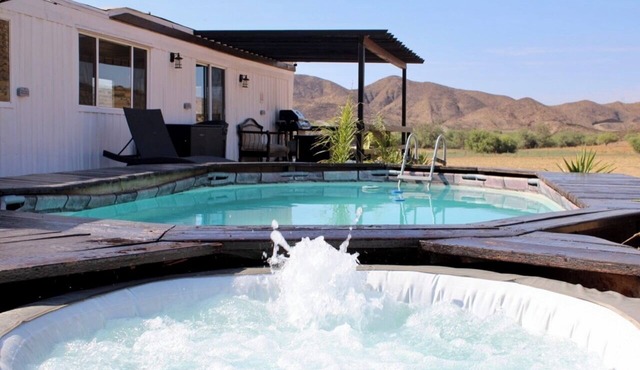 Solvalle-House with pool and jacuzzi (Valle de Guadalupe)