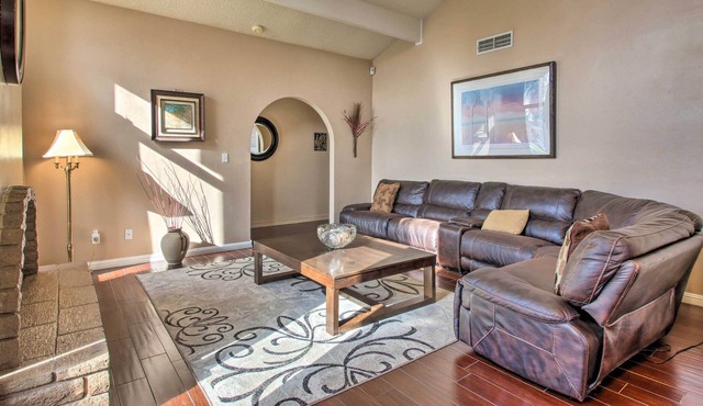 Spacious Bakersfield Vacation Rental with Fire Pit